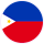 Σημαία των Φιλιππίνων Καρτοκινητή τηλεφωνία Frog Προς Φιλιππίνες
